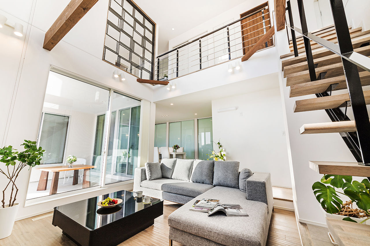 サンジョーホーム 【ホテルライク×二世帯/間取り図】立地を活かし優雅なひとときを生み出す。全館空調で年中快適な実例◎の建築実例画像2