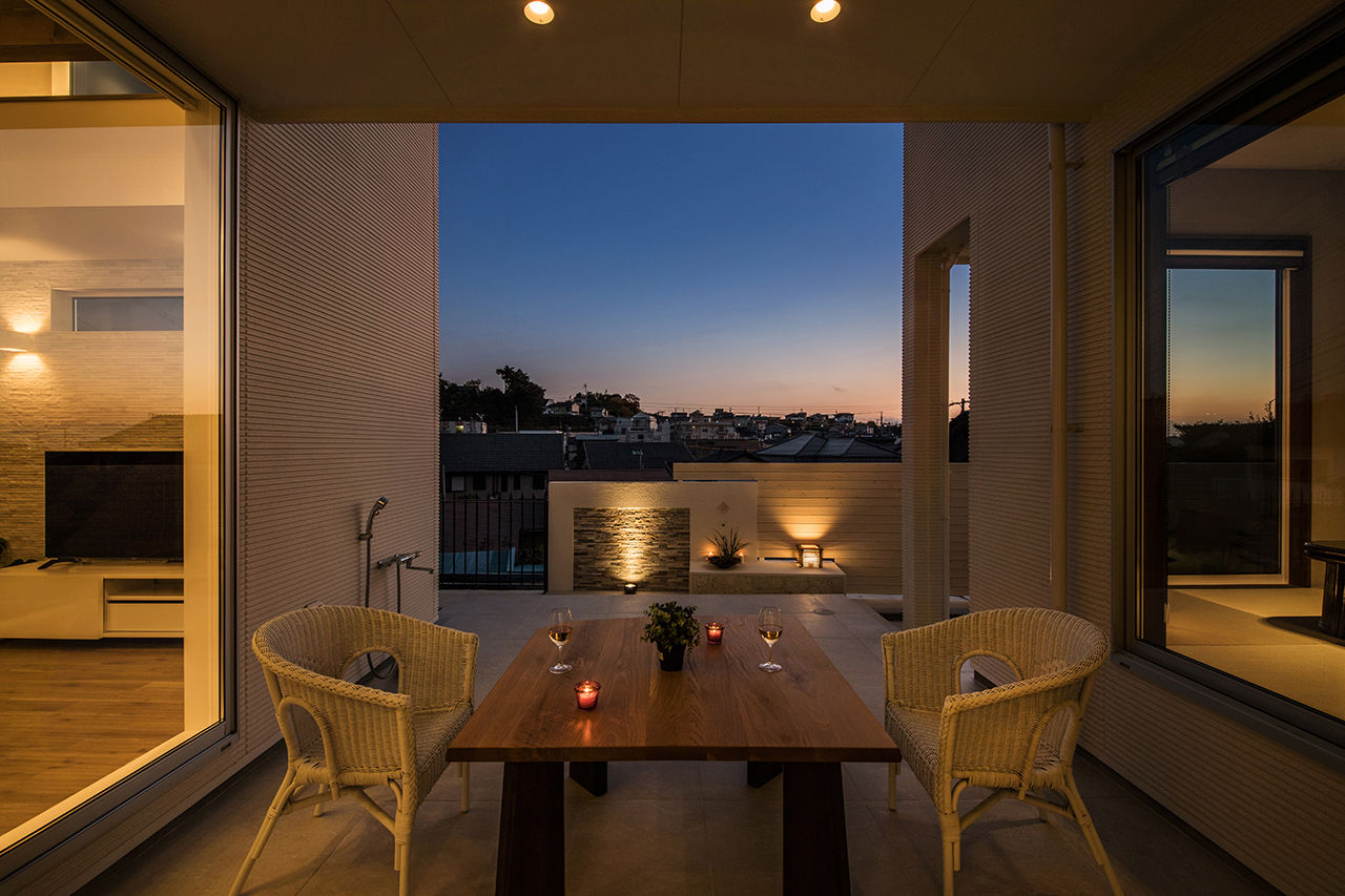 サンジョーホーム 【ホテルライク×二世帯/間取り図】立地を活かし優雅なひとときを生み出す。全館空調で年中快適な実例◎の建築実例画像3