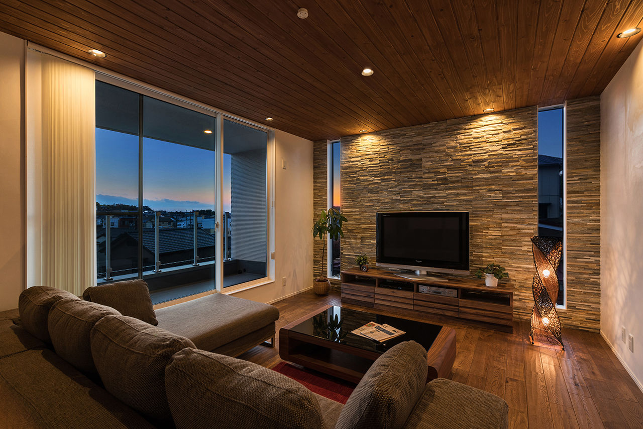 サンジョーホーム 【ホテルライク×二世帯/間取り図】立地を活かし優雅なひとときを生み出す。全館空調で年中快適な実例◎の建築実例画像6