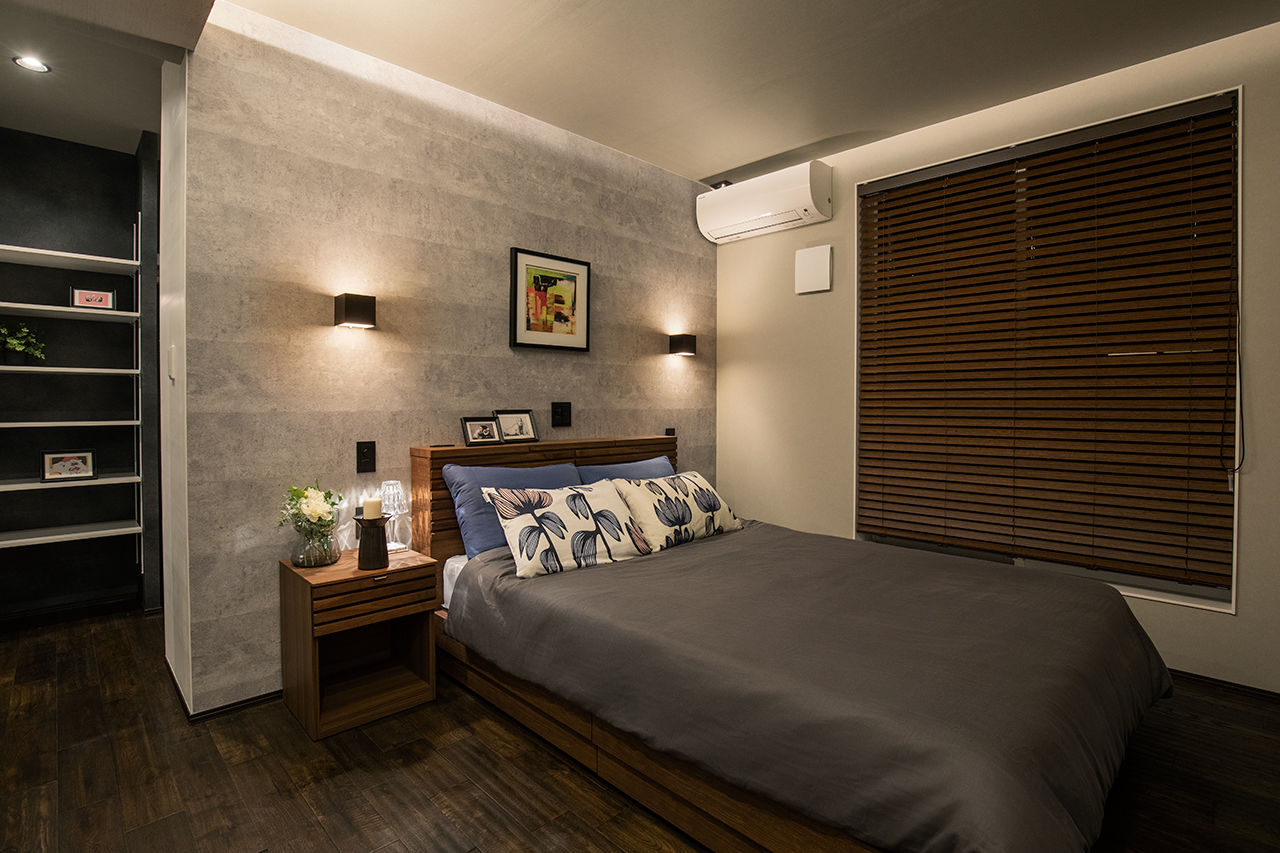 サンジョーホーム 【リゾート×ホテルライク/間取り図】坪庭・中庭で雨音も心地いいBGMに。素材の質感が随所に光る実例の建築実例画像6