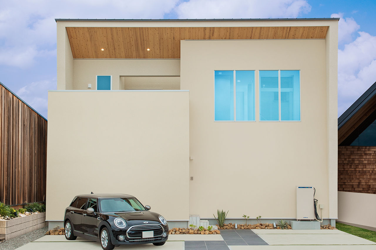 サンジョーホーム 【リゾート×ホテルライク/間取り図】坪庭・中庭で雨音も心地いいBGMに。素材の質感が随所に光る実例の建築実例画像9