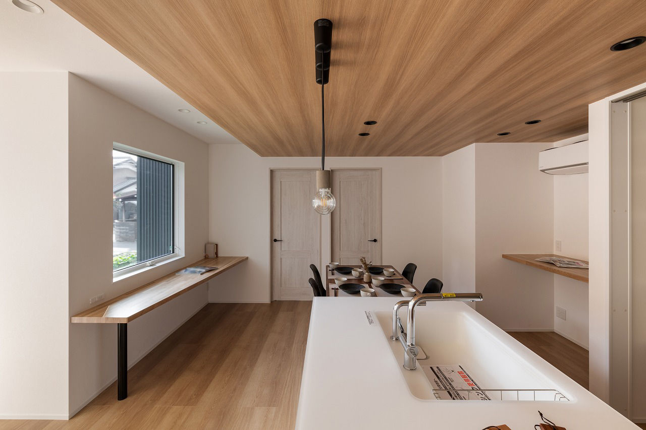 サンジョーホーム 【平屋/1000万円台/間取り図】外とのつながりを意識したL字型。29坪・3LDKのコンパクトな平屋の実例の建築実例画像6