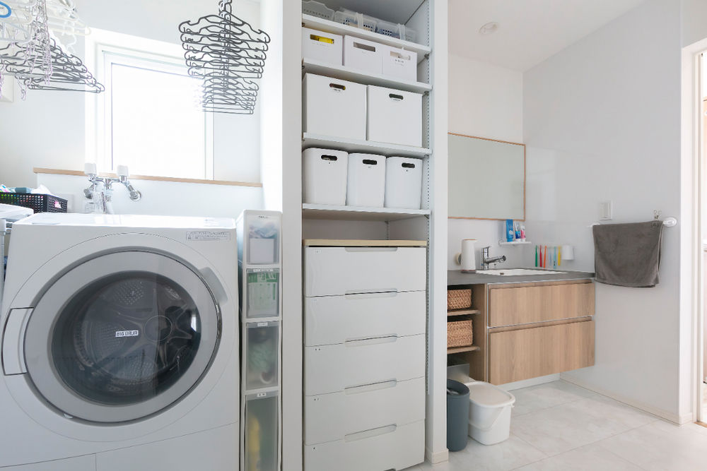 大進ホーム 【江別市/4LDK/32坪/間取り図有り/2000万円台】「モノの住所」を決める。収納に対する意識を変えた家づくりの建築実例画像6