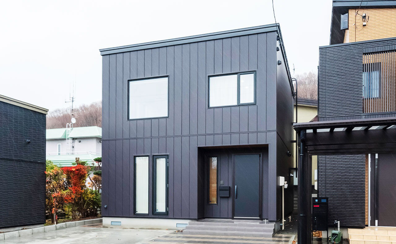 大進ホーム 【札幌市／31.5坪／吹抜け】空を眺めながら、毎日「いい家だなぁ」と思える、明るくてあたたかい家の建築実例画像1