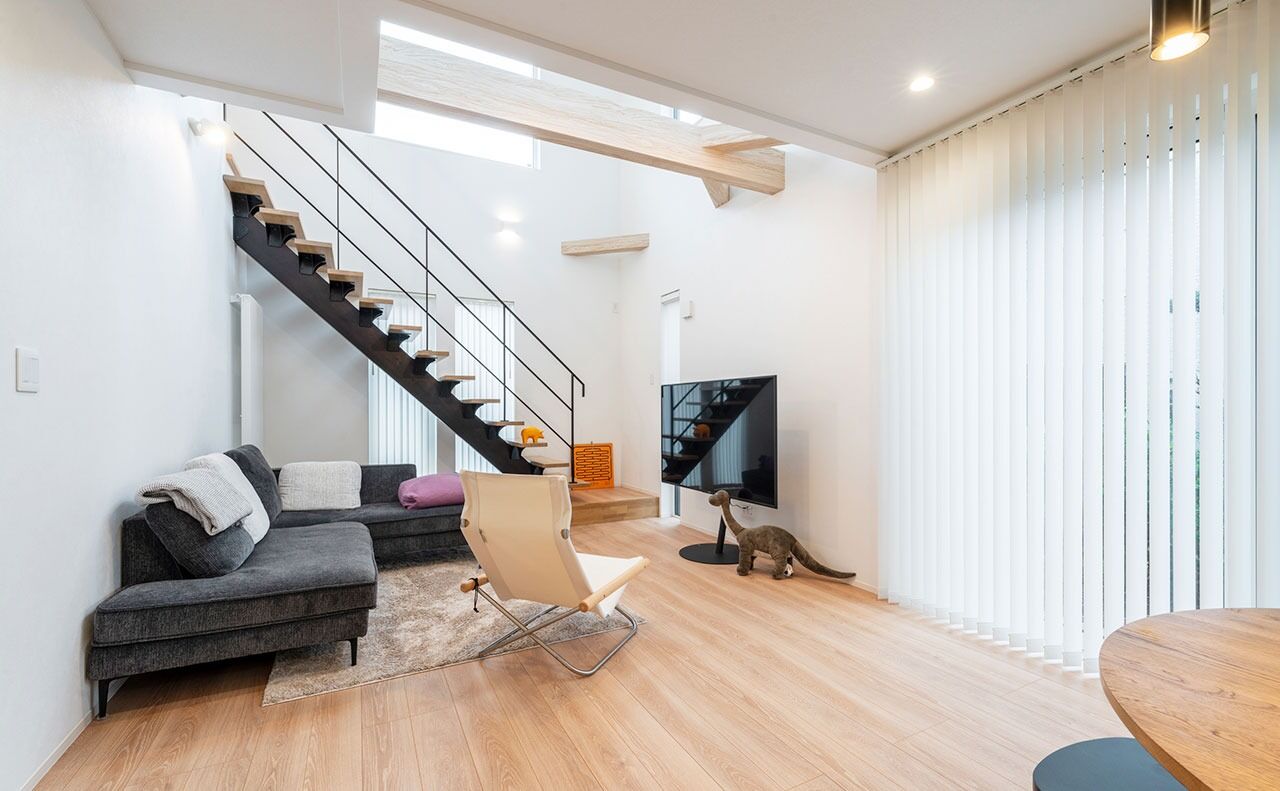 大進ホーム 【札幌市／31.5坪／吹抜け】空を眺めながら、毎日「いい家だなぁ」と思える、明るくてあたたかい家の建築実例画像2