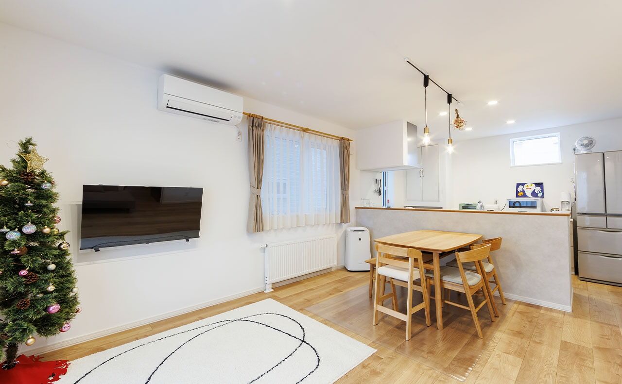 大進ホーム 【札幌市／30坪／子育て】出かけるよりも家に居たい。約31坪の敷地に、のびのび暮らせる住空間を実現の建築実例画像2