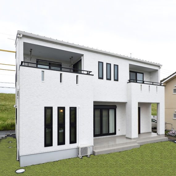 アイワホーム 【本体価格2070万円/37.637坪】ナチュラルな木の質感を感じられるシナベニアの天井とスキップフロアのある住まいの建築実例画像3