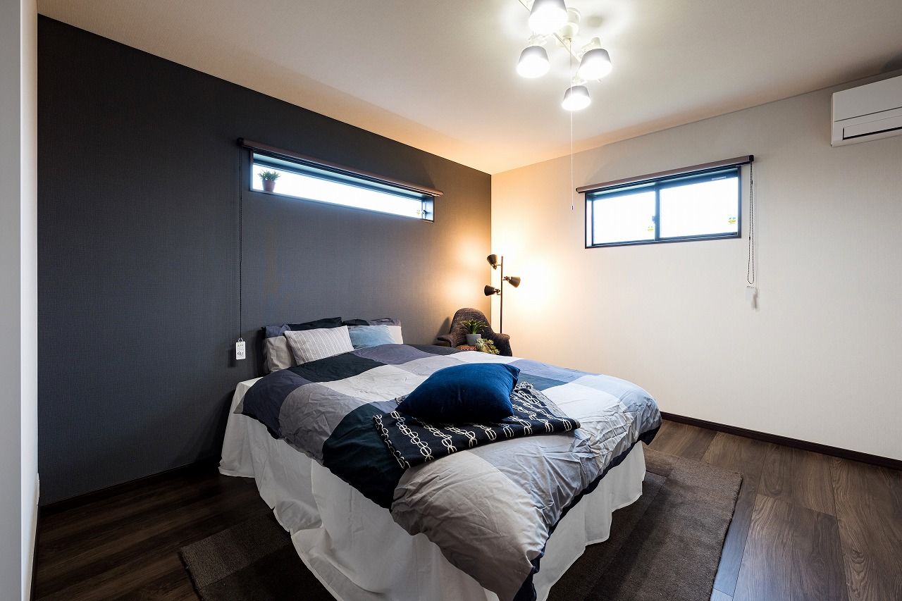 アイワホーム 【本体価格2500万円/38.3坪】白を基調とした洗練されたデザインのスキップフロアにキッズルームがある平屋の建築実例画像7