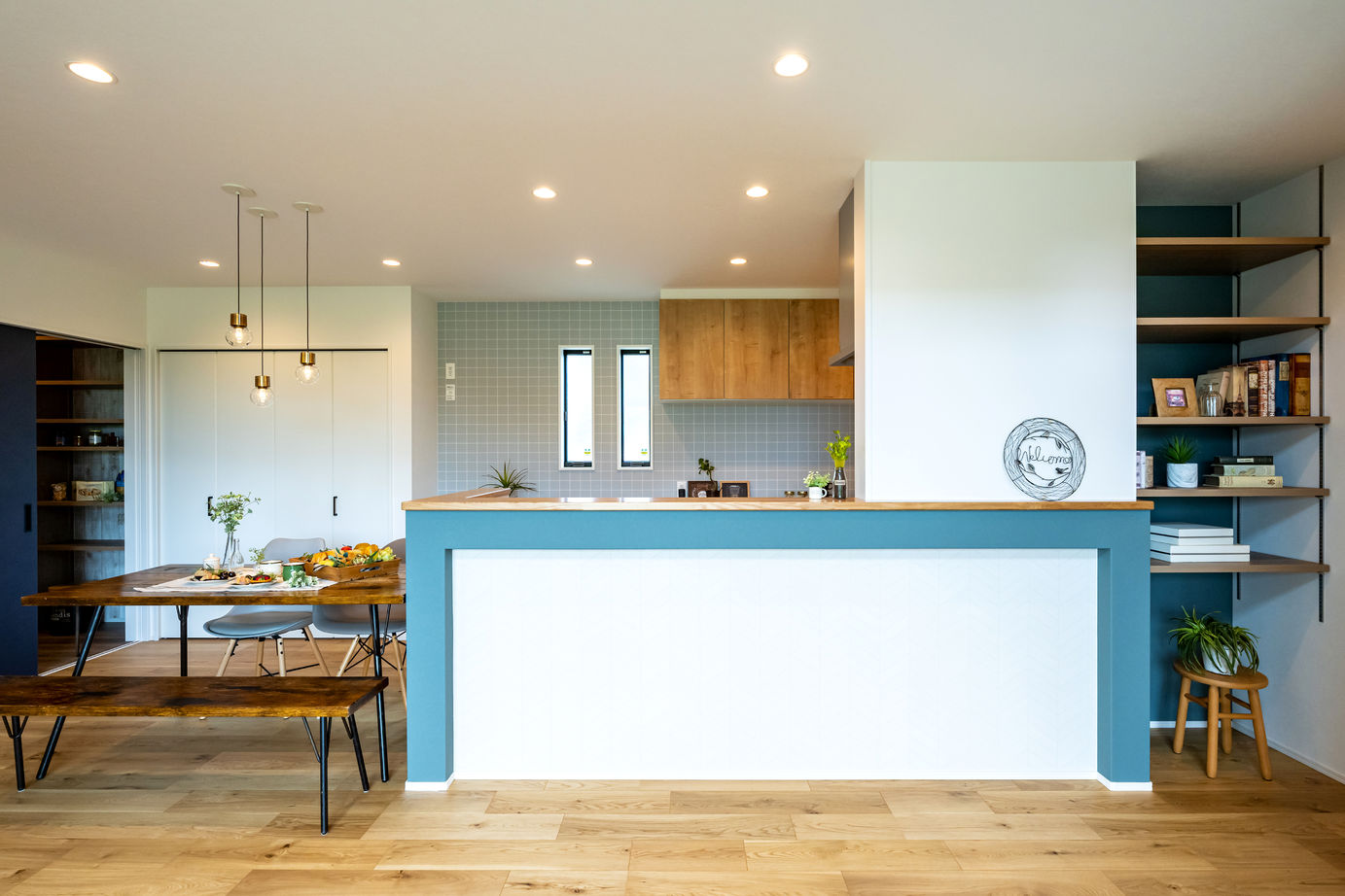 アイワホーム 【本体価格2680万円/39.0坪/平屋】白のラップサイディングが爽やかな平屋の建築実例画像3