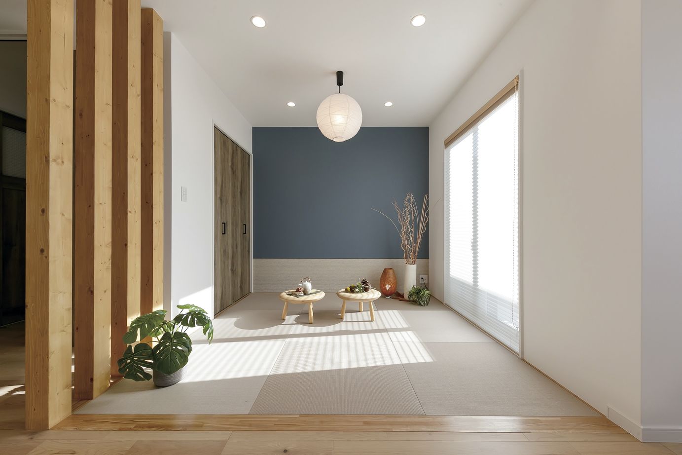 アイワホーム 【本体価格2500～2999万円/33.5坪】のびやかな空間に家事ラクな動線。メリハリのある暮らしを楽しむ平屋の建築実例画像5