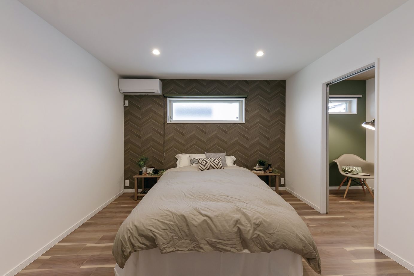 アイワホーム 【本体価格2500～2999万円/33.5坪】のびやかな空間に家事ラクな動線。メリハリのある暮らしを楽しむ平屋の建築実例画像9