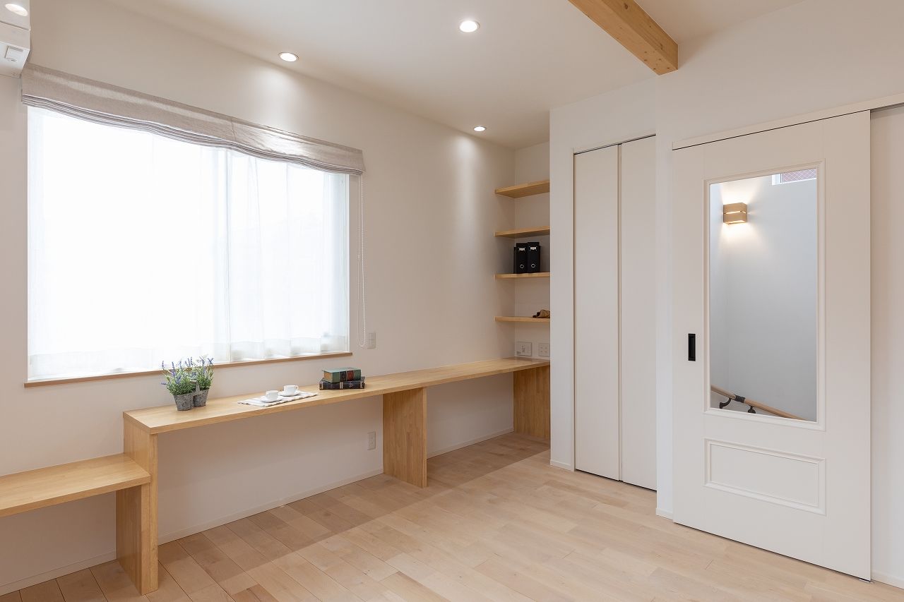 クオリティハウス／新潟材協 木の温もりを感じる、北欧ナチュラルな家の建築実例画像2