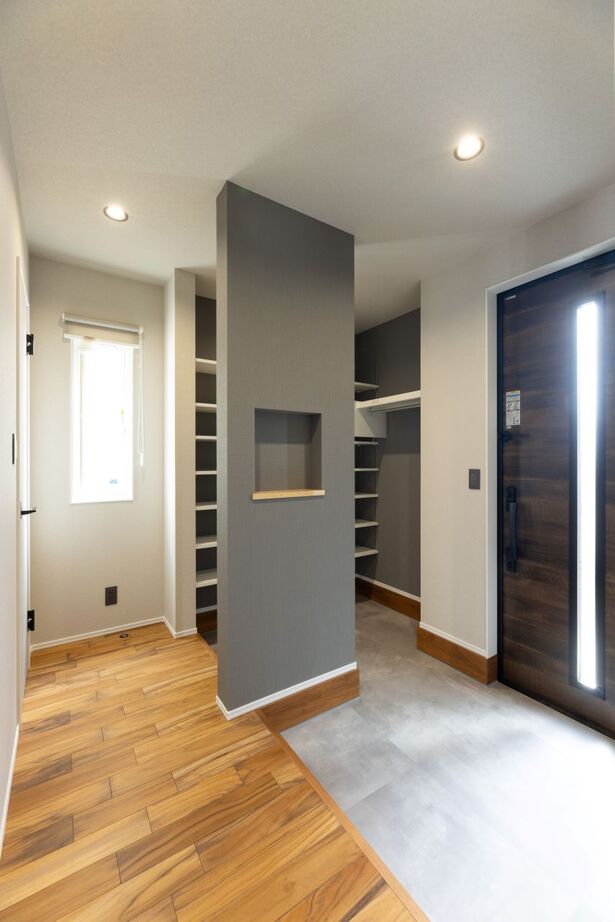 クオリティハウス／新潟材協 素材にこだわったカフェテイストの家の建築実例画像3