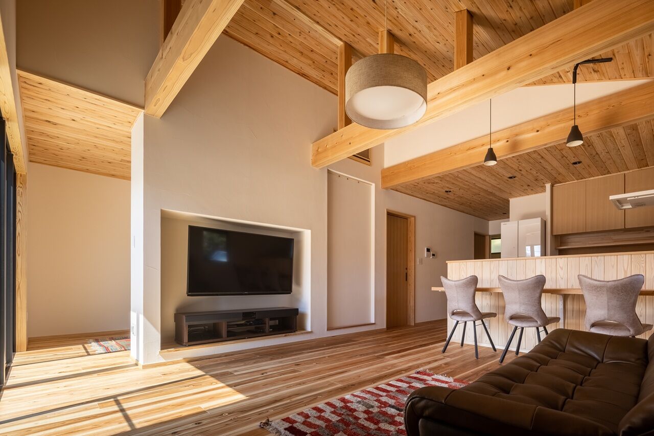 自然と木の家　スミャスク 【自然素材/1000万円台/平屋】いつまでも快適に暮らせるバリアフリー仕様の平屋の建築実例画像3