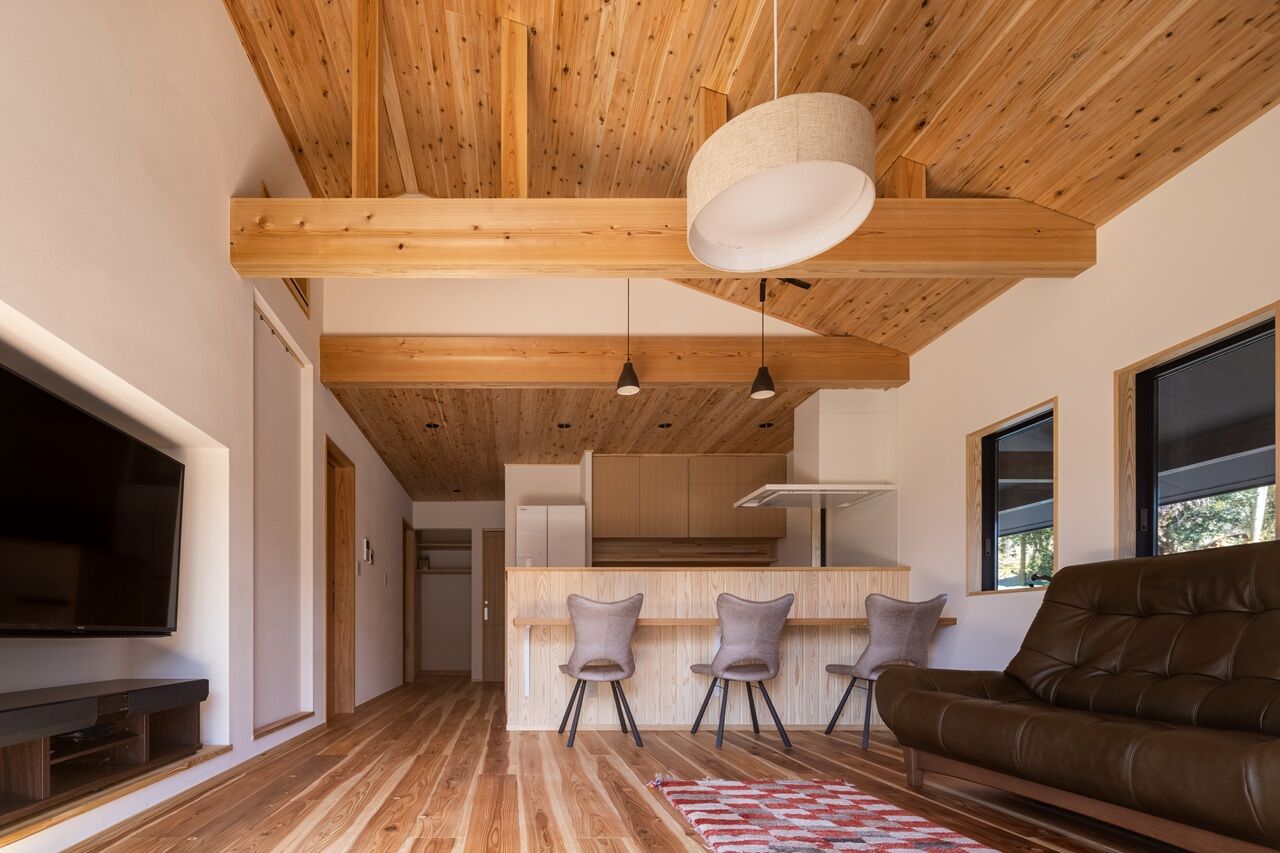 自然と木の家　スミャスク 【自然素材/1000万円台/平屋】いつまでも快適に暮らせるバリアフリー仕様の平屋の建築実例画像4