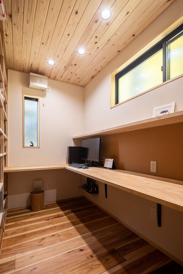 自然と木の家　スミャスク 【自然素材/1000万円台/平屋】いつまでも快適に暮らせるバリアフリー仕様の平屋の建築実例画像6