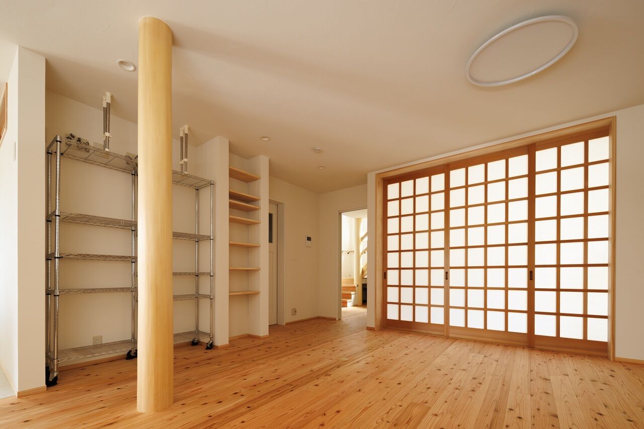 自然と木の家　スミャスクの建築実例画像