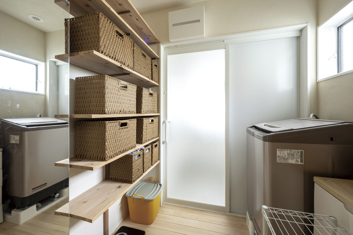 コスモレーベン 【メイン床材：飫肥杉】ふわっと広がる杉の香り。リビング・土間・ウッドデッキが繋がった圧巻の大空間。の建築実例画像8