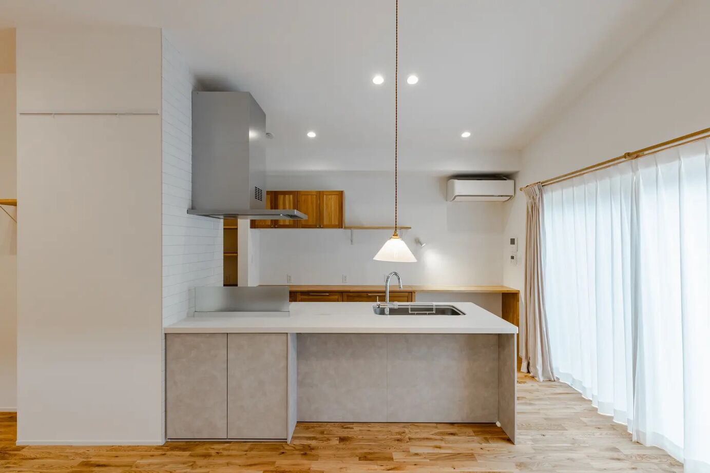 リキュー 【蒲郡市/20坪台/平屋/ウッドデッキ】和モダンテイストな家の建築実例画像4