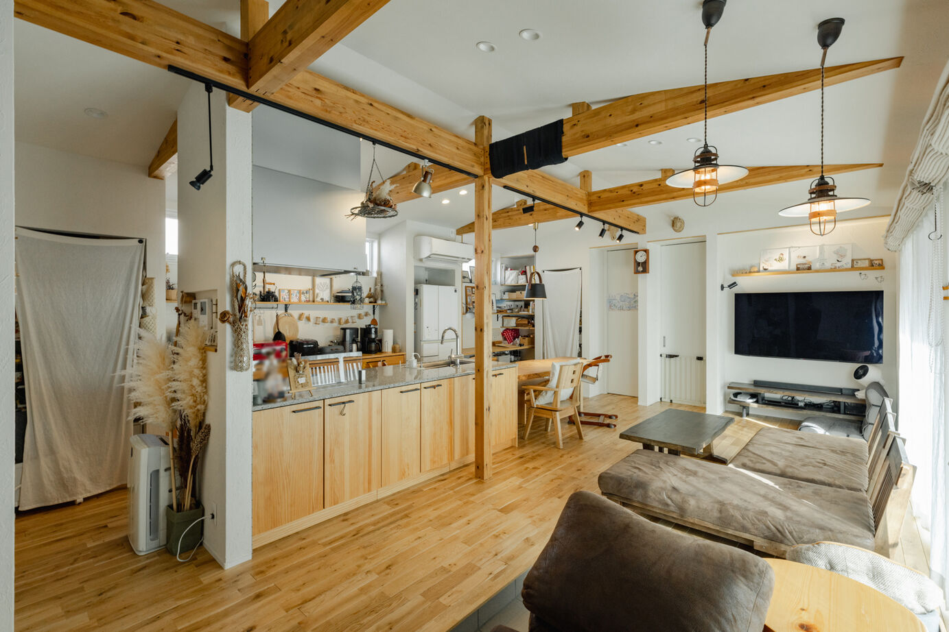 リキュー 【蒲郡市/30坪以下/平屋/温熱等級6・高性能住宅】こだわりのインテリアに囲まれたカフェ風平屋の建築実例画像3