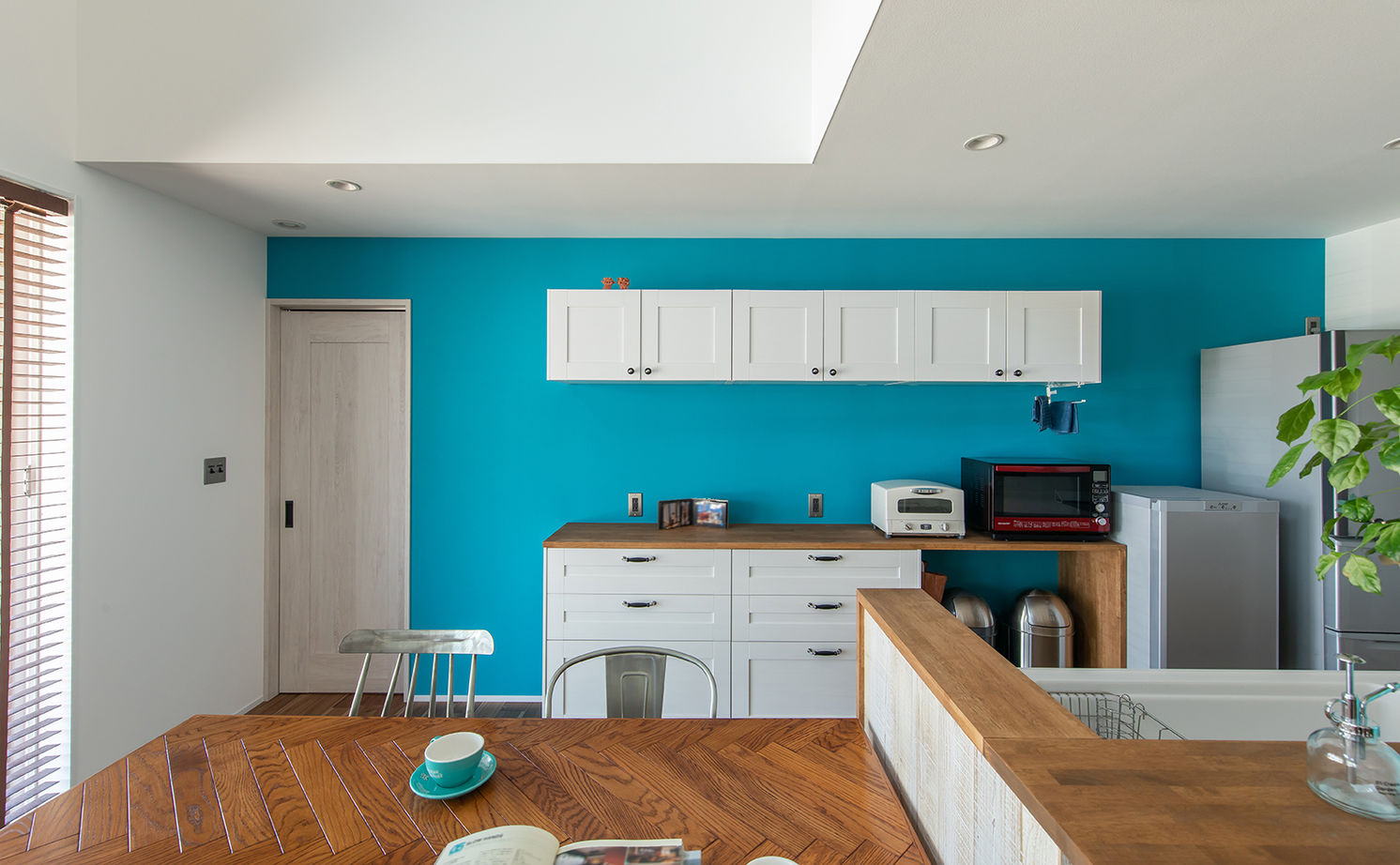 ルポハウス一級建築士事務所 【滋賀/平屋/2000万円台/30坪台/間取り図】ココスヤシが映えるカリフォルニアスタイルの家の建築実例画像6