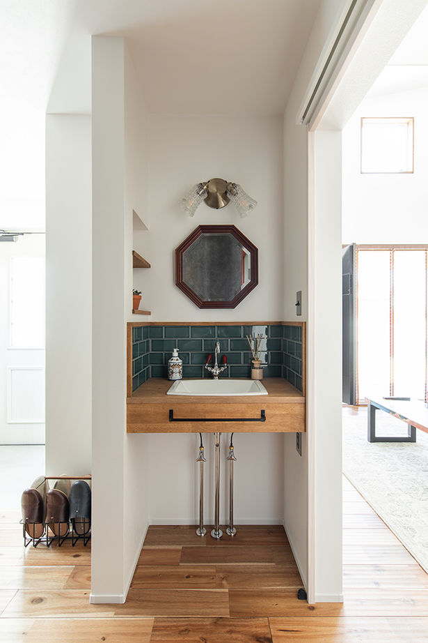 ルポハウス一級建築士事務所 【滋賀/平屋/2000万円台/30坪台/間取り図】ココスヤシが映えるカリフォルニアスタイルの家の建築実例画像12