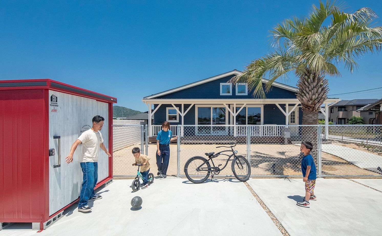 ルポハウス一級建築士事務所 【滋賀/平屋/2000万円台/30坪台/間取り図】ココスヤシが映えるカリフォルニアスタイルの家の建築実例画像14