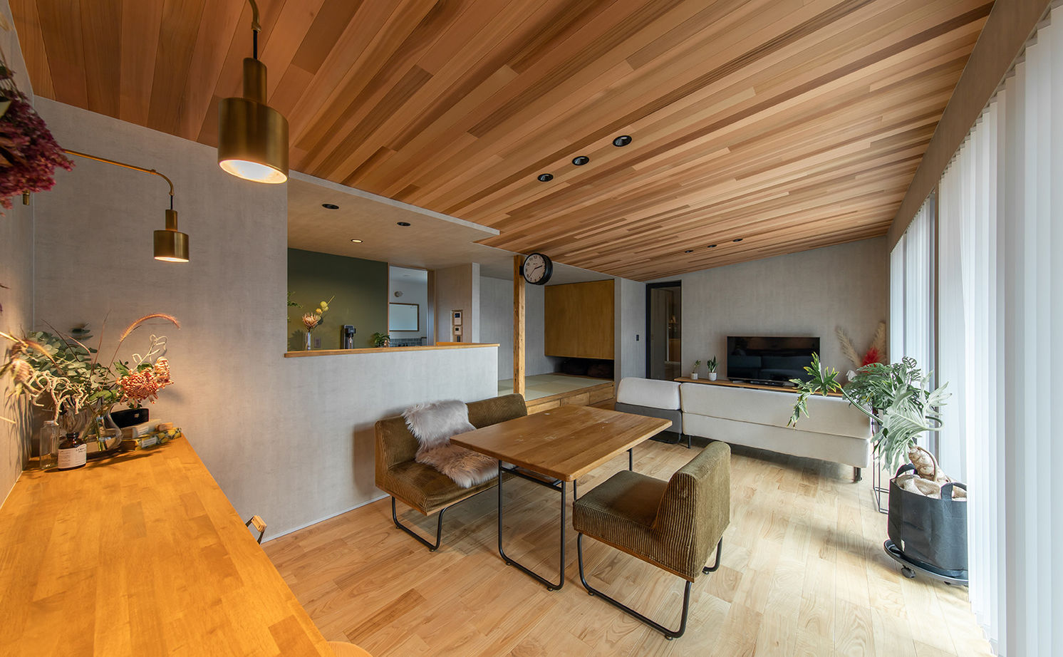 ルポハウス一級建築士事務所 【滋賀/平屋/2000万円台/30坪台/ガルバ/間取り図】時間や季節の変化を楽しむ暮らし。居場所を造る家の建築実例画像6