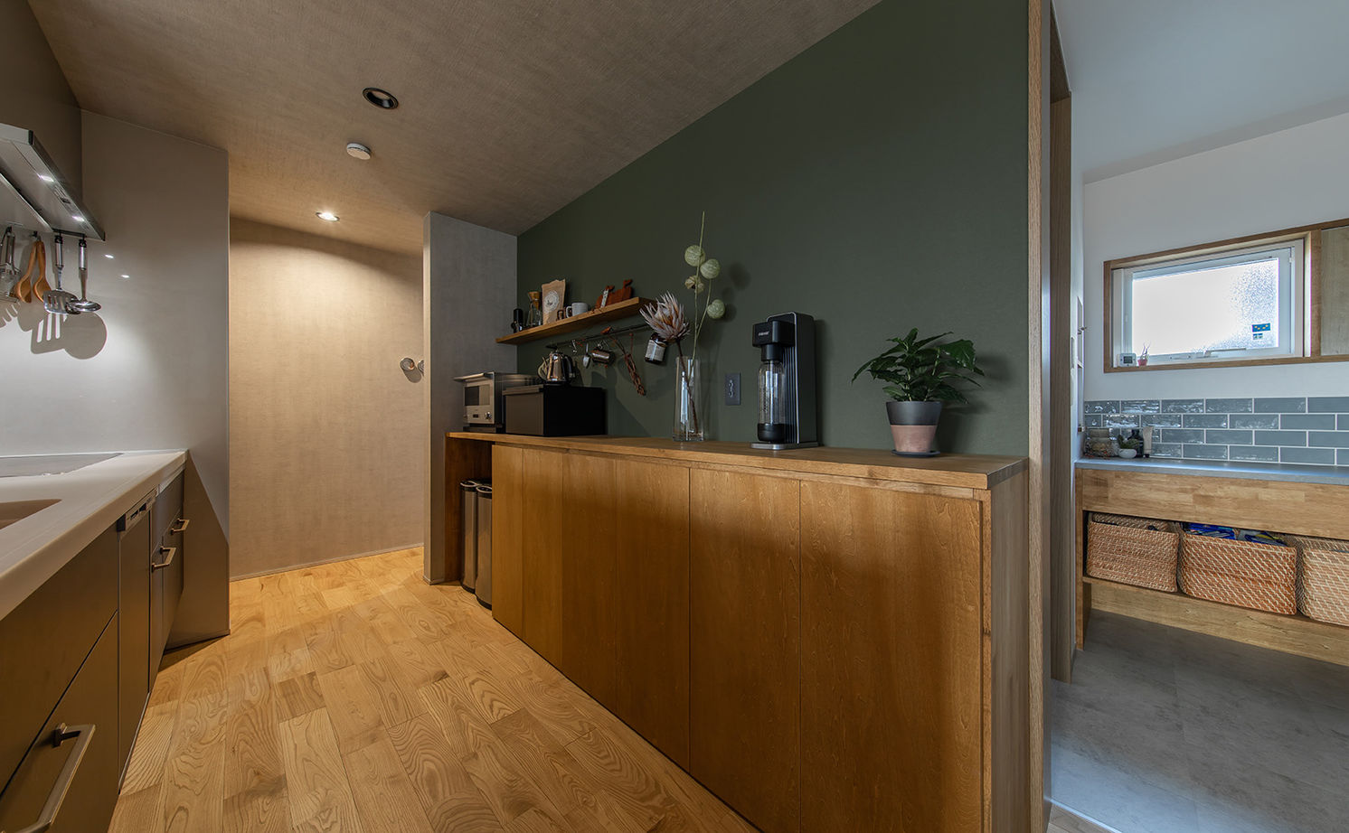 ルポハウス一級建築士事務所 【滋賀/平屋/2000万円台/30坪台/ガルバ/間取り図】時間や季節の変化を楽しむ暮らし。居場所を造る家の建築実例画像8