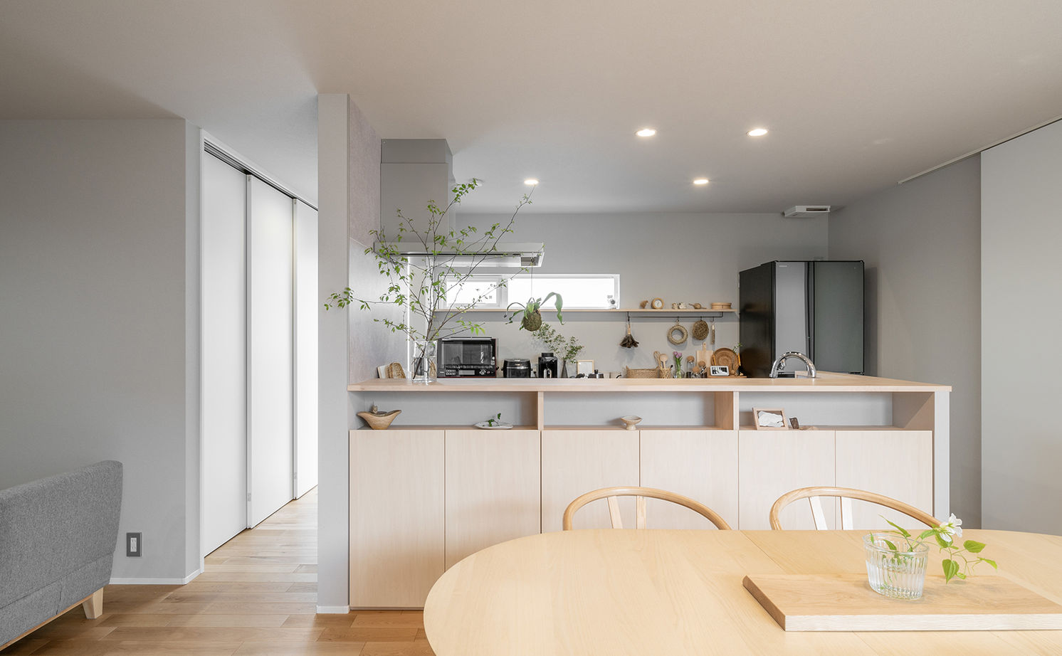 ルポハウス一級建築士事務所 【京都/2000万円台/30坪台/ガルバ/間取り図】サクラ並木をのぞむ「への字屋根」の家の建築実例画像6