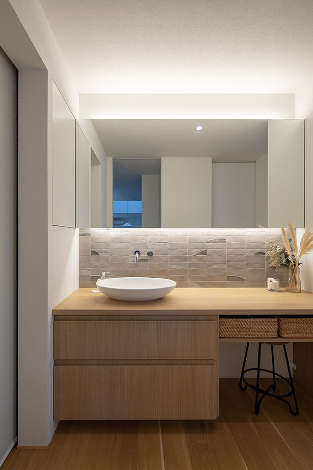 ルポハウス一級建築士事務所 【2000万円台/滋賀/中庭/吹抜け/子育て】二つのお庭がある家。非日常感が漂う暮らし良い住まいの建築実例画像12