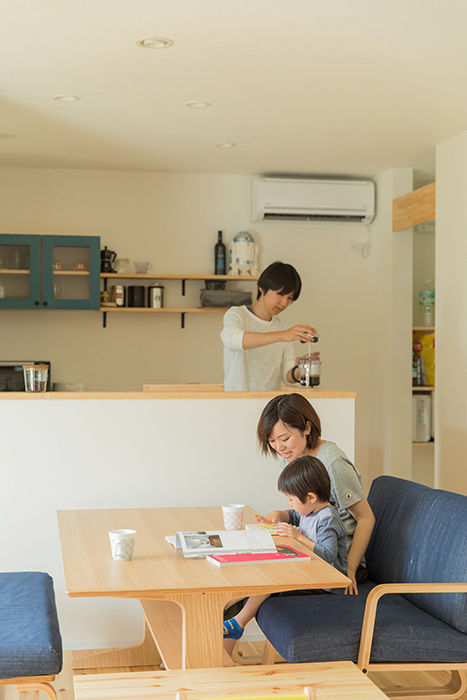 ルポハウス一級建築士事務所 【1000万円台/延床30坪以下/コンパクト/間取り図】庭いじりとメカいじりを愉しむ家/シンプルな家事動線の建築実例画像7
