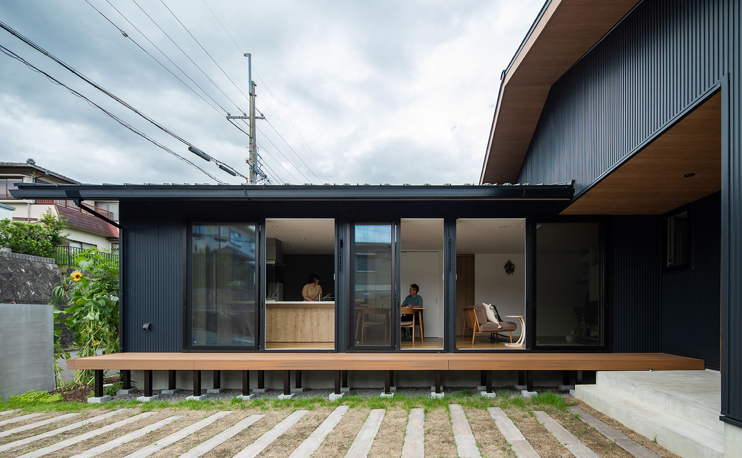 ルポハウス一級建築士事務所 【滋賀/平屋/2000万円台/30坪台/3LDK/間取り図】猫と暮らすL字の平屋の家。庭と眺望に癒されるゆとりの空間の建築実例画像13