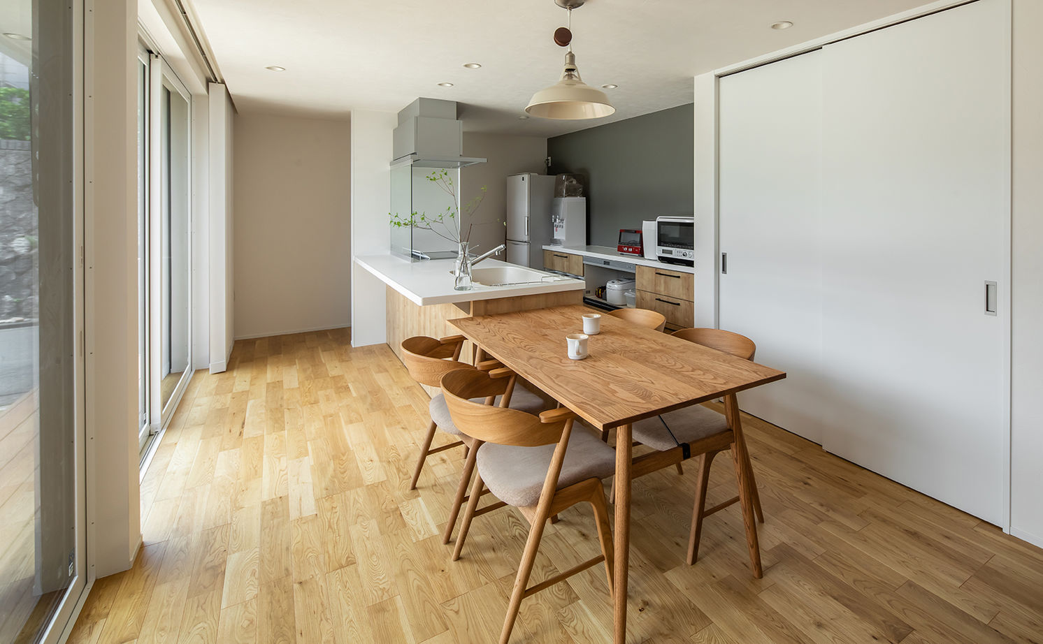 ルポハウス一級建築士事務所 【滋賀/平屋/2000万円台/30坪台/3LDK/間取り図】猫と暮らすL字の平屋の家。庭と眺望に癒されるゆとりの空間の建築実例画像14