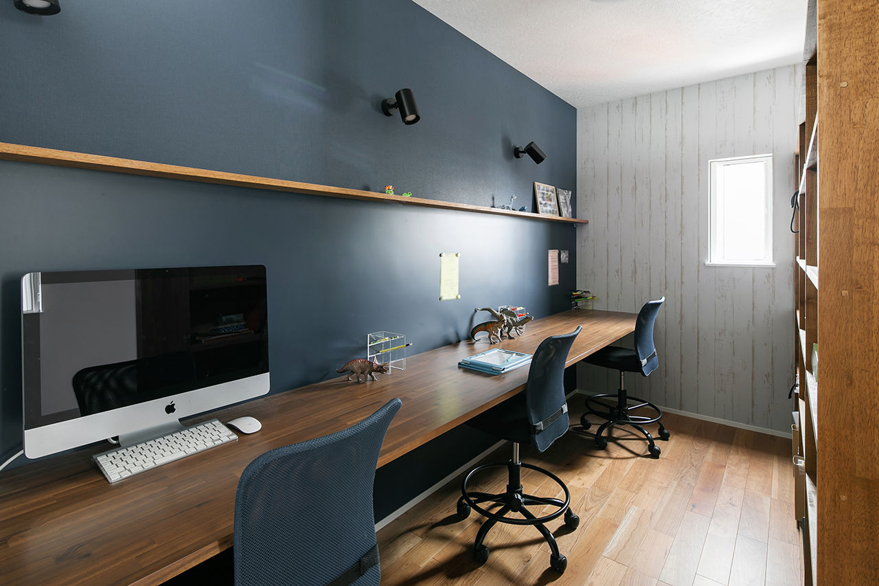 ルポハウス一級建築士事務所 【2000万円台/滋賀/子育て】奥に長い土地を活かし切る設計術。３人の子どもたちが育つ永く暮らす家の建築実例画像8