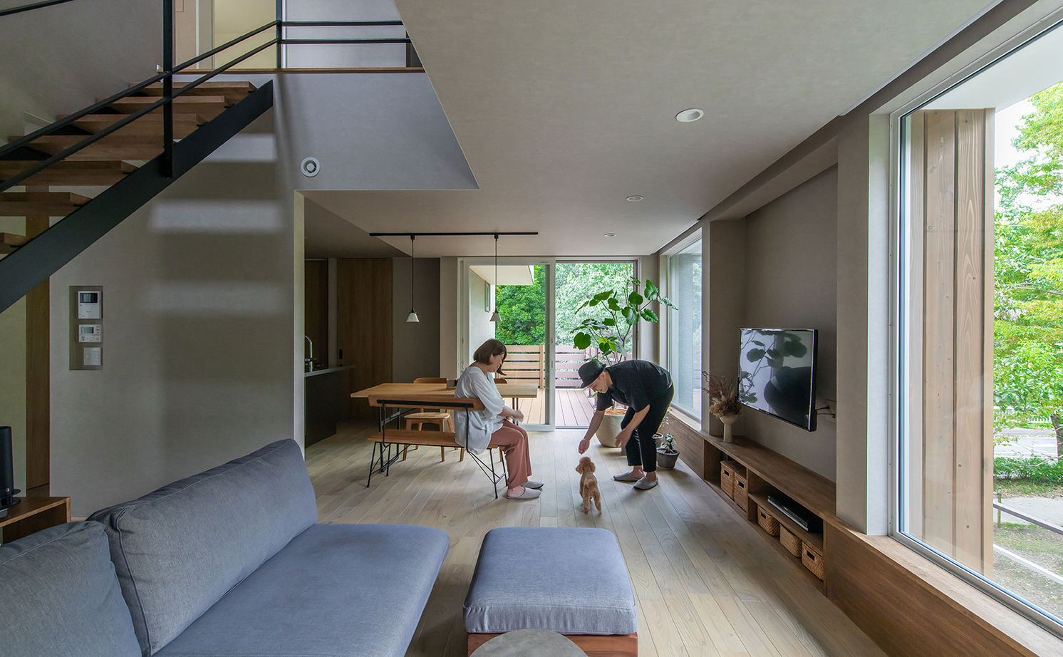 ルポハウス一級建築士事務所 【2000万円台/滋賀/30坪台】新緑を映す家。森の中の美術館で過ごすような至福の時間をカタチにの建築実例画像10