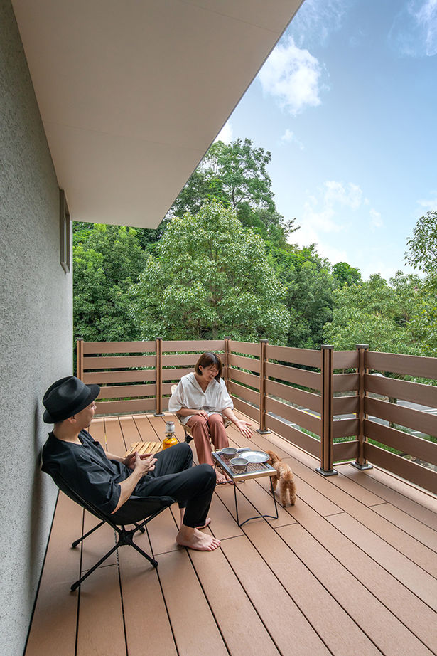 ルポハウス一級建築士事務所 【2000万円台/滋賀/30坪台】新緑を映す家。森の中の美術館で過ごすような至福の時間をカタチにの建築実例画像11