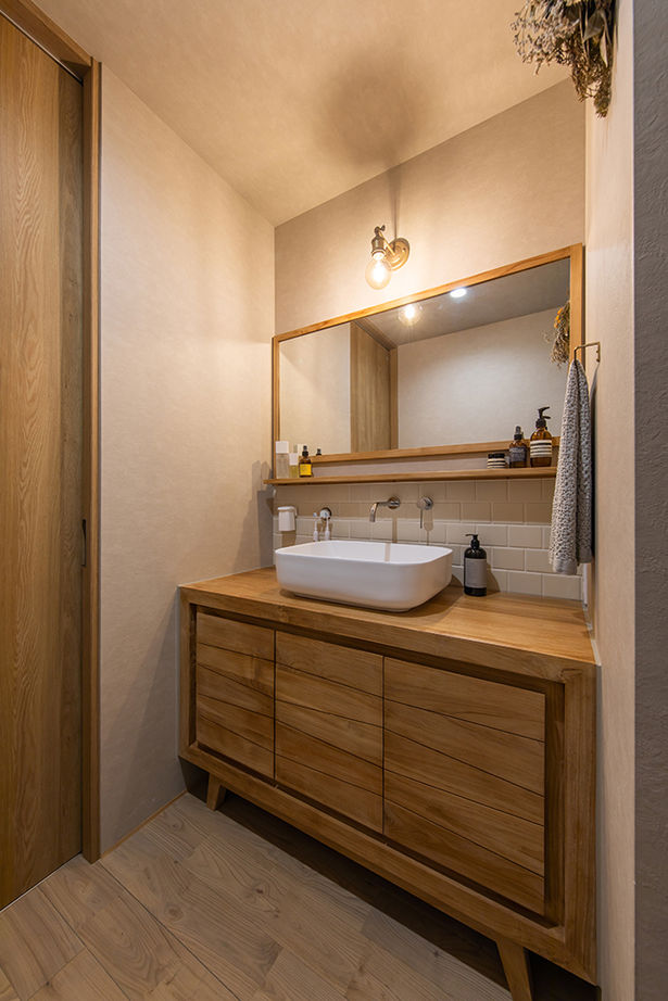 ルポハウス一級建築士事務所 【2000万円台/滋賀/30坪台】新緑を映す家。森の中の美術館で過ごすような至福の時間をカタチにの建築実例画像15