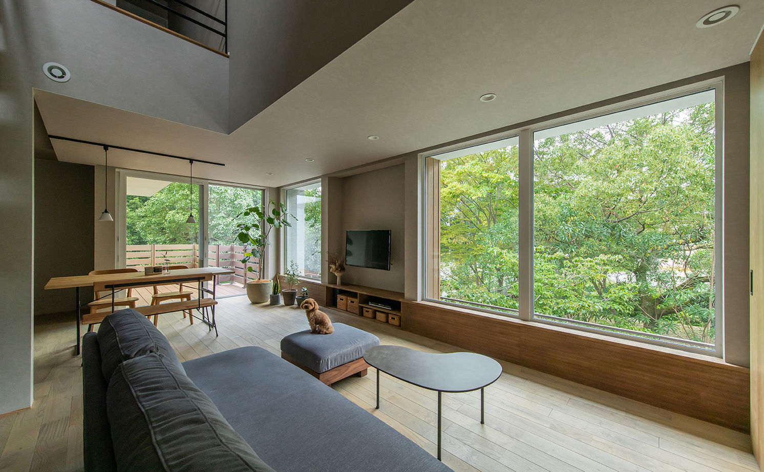 ルポハウス一級建築士事務所 【2000万円台/滋賀/30坪台】新緑を映す家。森の中の美術館で過ごすような至福の時間をカタチにの建築実例画像20