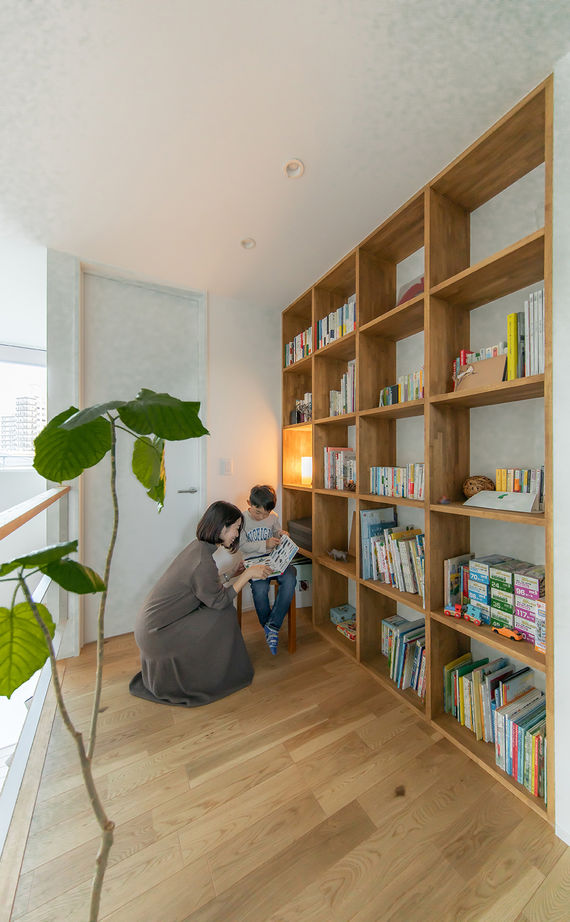 ルポハウス一級建築士事務所 【滋賀/2000万円台/吹抜け】おしゃれなインテリアが光るジャパンディスタイルの家。使い勝手の良い畳書斎もの建築実例画像11