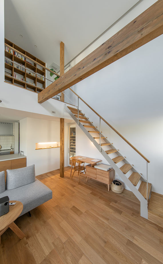 ルポハウス一級建築士事務所 【滋賀/2000万円台/吹抜け】おしゃれなインテリアが光るジャパンディスタイルの家。使い勝手の良い畳書斎もの建築実例画像18