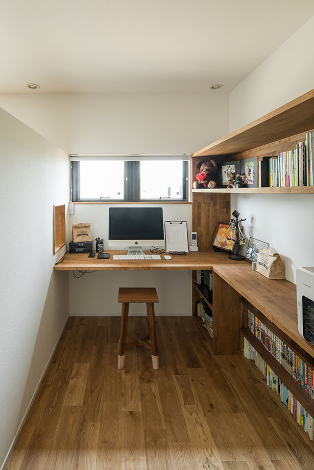 ルポハウス一級建築士事務所 【草津/2160万円】家族が集うオープンリビングの家。開放的な空間と見せる収納でカッコよく暮らすの建築実例画像7