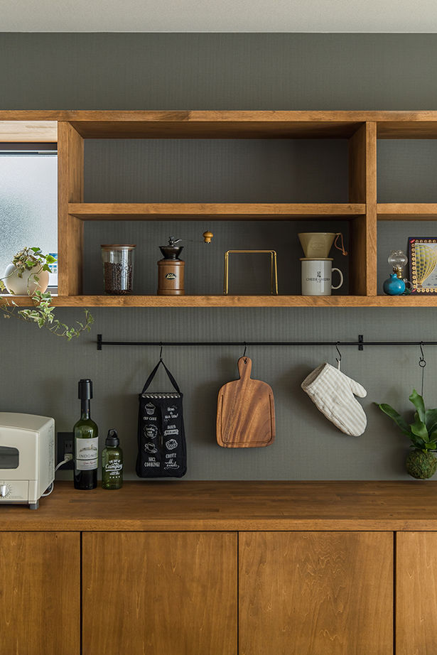 ルポハウス一級建築士事務所 【草津/2160万円】家族が集うオープンリビングの家。開放的な空間と見せる収納でカッコよく暮らすの建築実例画像13