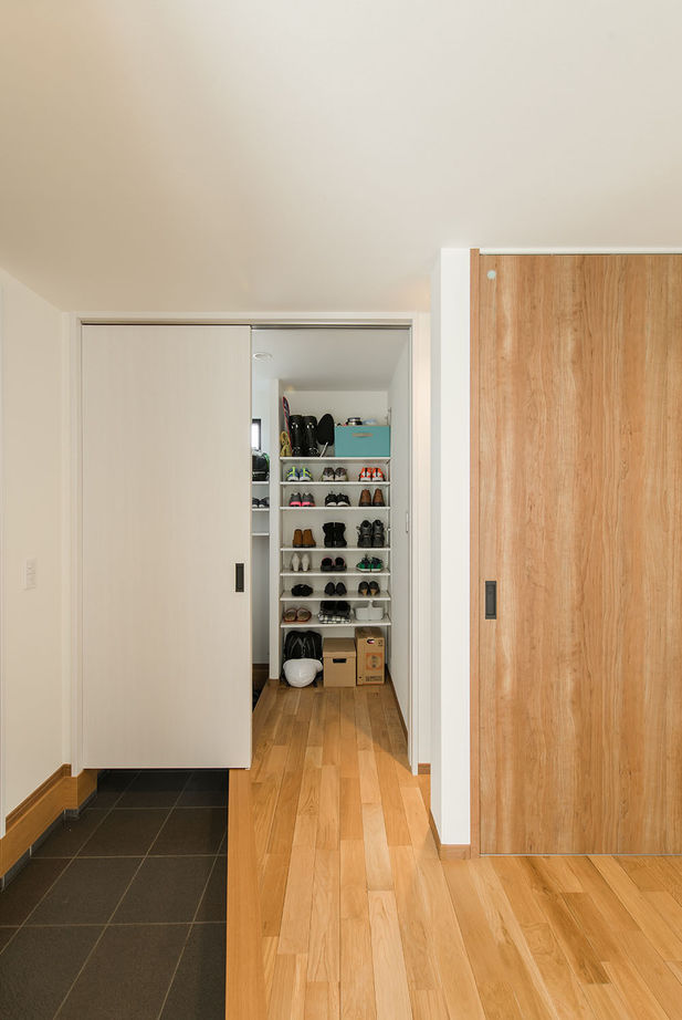 ルポハウス一級建築士事務所 【京都/1954万円】障子でつながる和モダンな家。ガルバリウムと木塀でシンプルでカッコイイ外観にの建築実例画像15