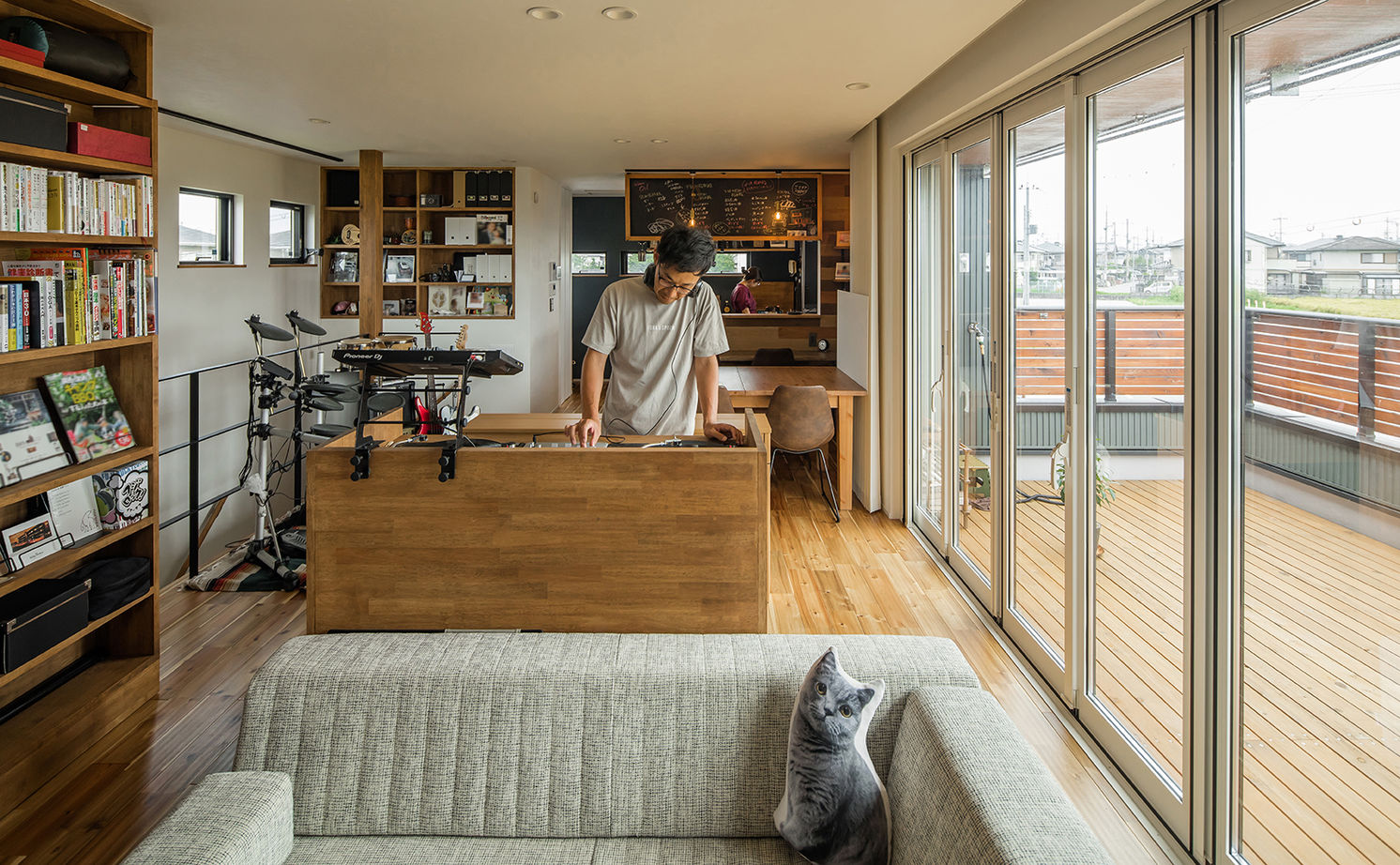 ルポハウス一級建築士事務所 【2000万円台/滋賀/子育て/２階リビング】隠し部屋のある楽しい家。遊び心＋生活重視の間取りが快適の建築実例画像7