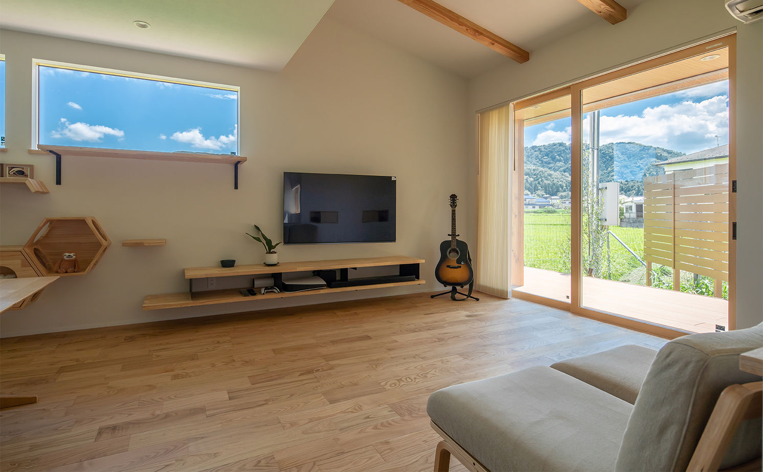 ルポハウス一級建築士事務所 【2000万円台／滋賀／猫と暮らす】日常が心豊かになる空間で、愛猫と一緒に快適な暮らしをの建築実例画像7