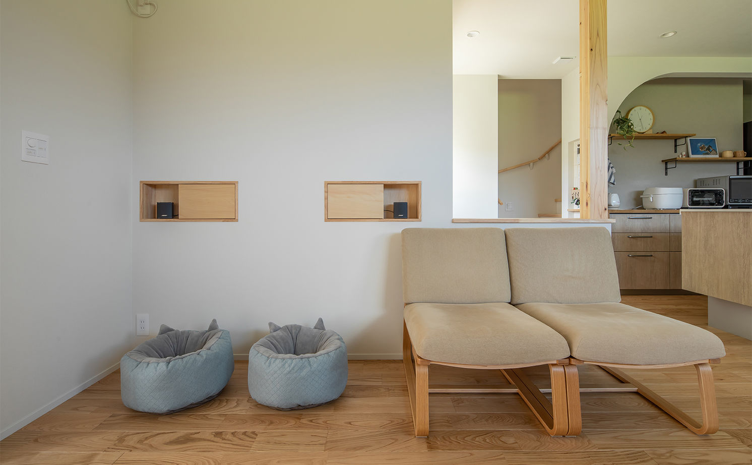 ルポハウス一級建築士事務所 【2000万円台／滋賀／猫と暮らす】日常が心豊かになる空間で、愛猫と一緒に快適な暮らしをの建築実例画像9