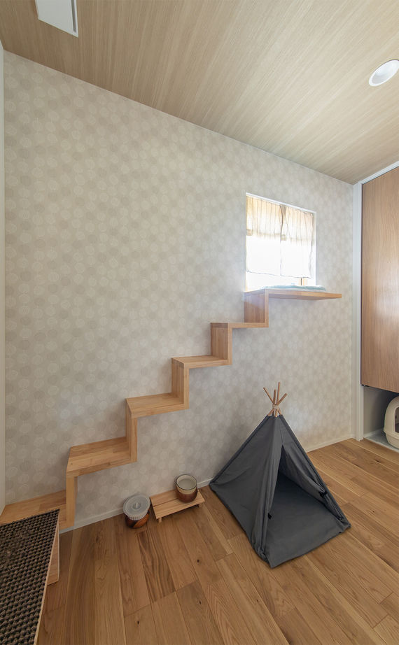 ルポハウス一級建築士事務所 【2000万円台／滋賀／猫と暮らす】日常が心豊かになる空間で、愛猫と一緒に快適な暮らしをの建築実例画像12