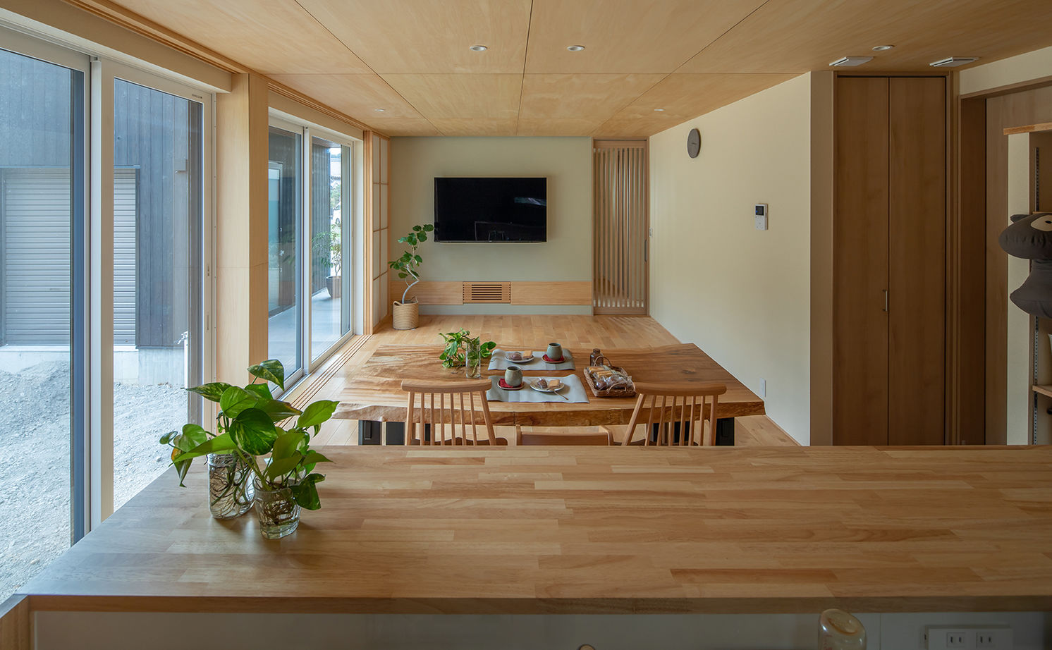 ルポハウス一級建築士事務所 【2000万円台/滋賀/子育て/和モダン】統一感にとことんこだわった、旅館のような寛ぎが魅力の住まいの建築実例画像12