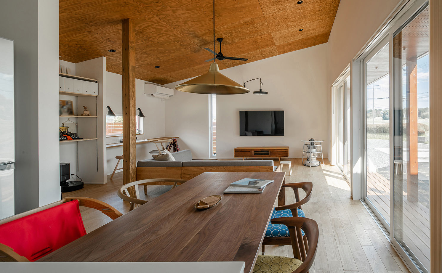 ルポハウス一級建築士事務所 【滋賀/平屋/2000万円台/30坪台/間取り図】サクラ並木を望む窓とストレスフリーの間取りに癒される日々の建築実例画像8